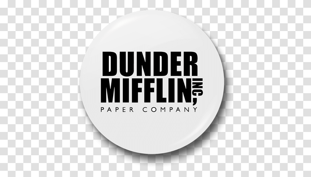 Dunder Mifflin Circle, Word, Label, Text, Logo Transparent Png