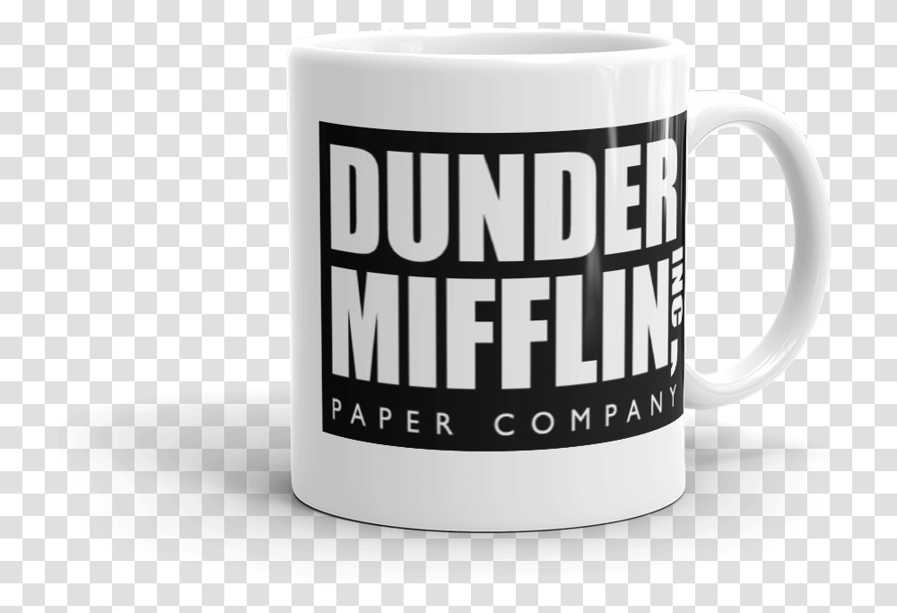 Dunder Mifflin World's Best Bos Mug Made In Usa Dunder Mifflin, Coffee Cup, Tape, Espresso, Beverage Transparent Png