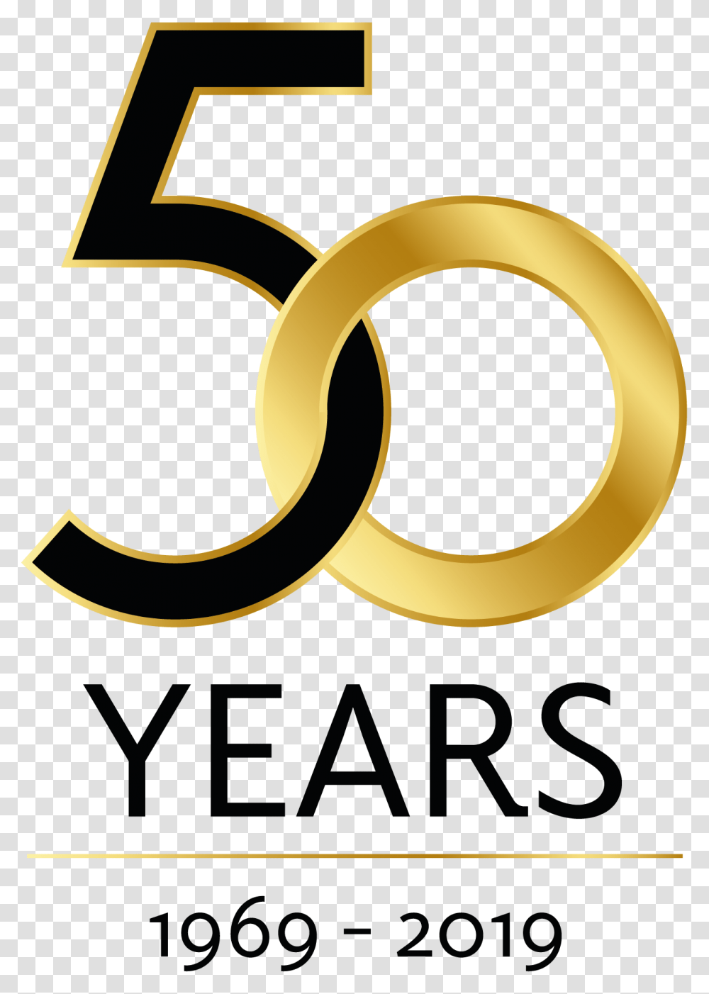 Dunelm Optical 50th Anniversary 1969 2019 50th Anniversary 1969 2019, Logo, Label Transparent Png
