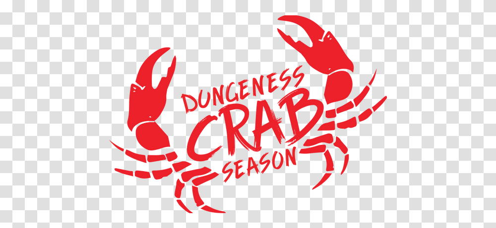 Dungeness Crab Big, Seafood, Sea Life, Animal, Text Transparent Png