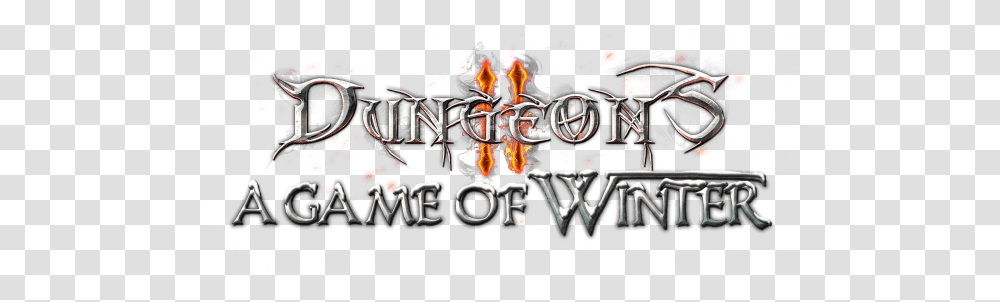 Dungeons 2 A Game Of Winter Kalypso Uk Dungeons 2 Logo, Text, Alphabet, Symbol, Word Transparent Png