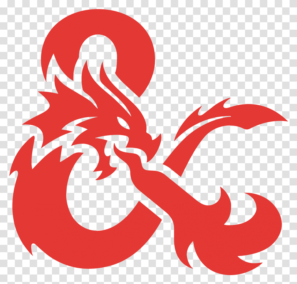 Dungeons Amp Dragons Clipart Vector Dungeon And Dragons Symbol, Text Transparent Png