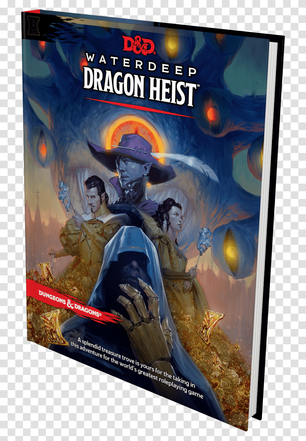 Dungeons Ampamp Dragons Waterdeep Dragon Heist, Poster, Advertisement, Person Transparent Png