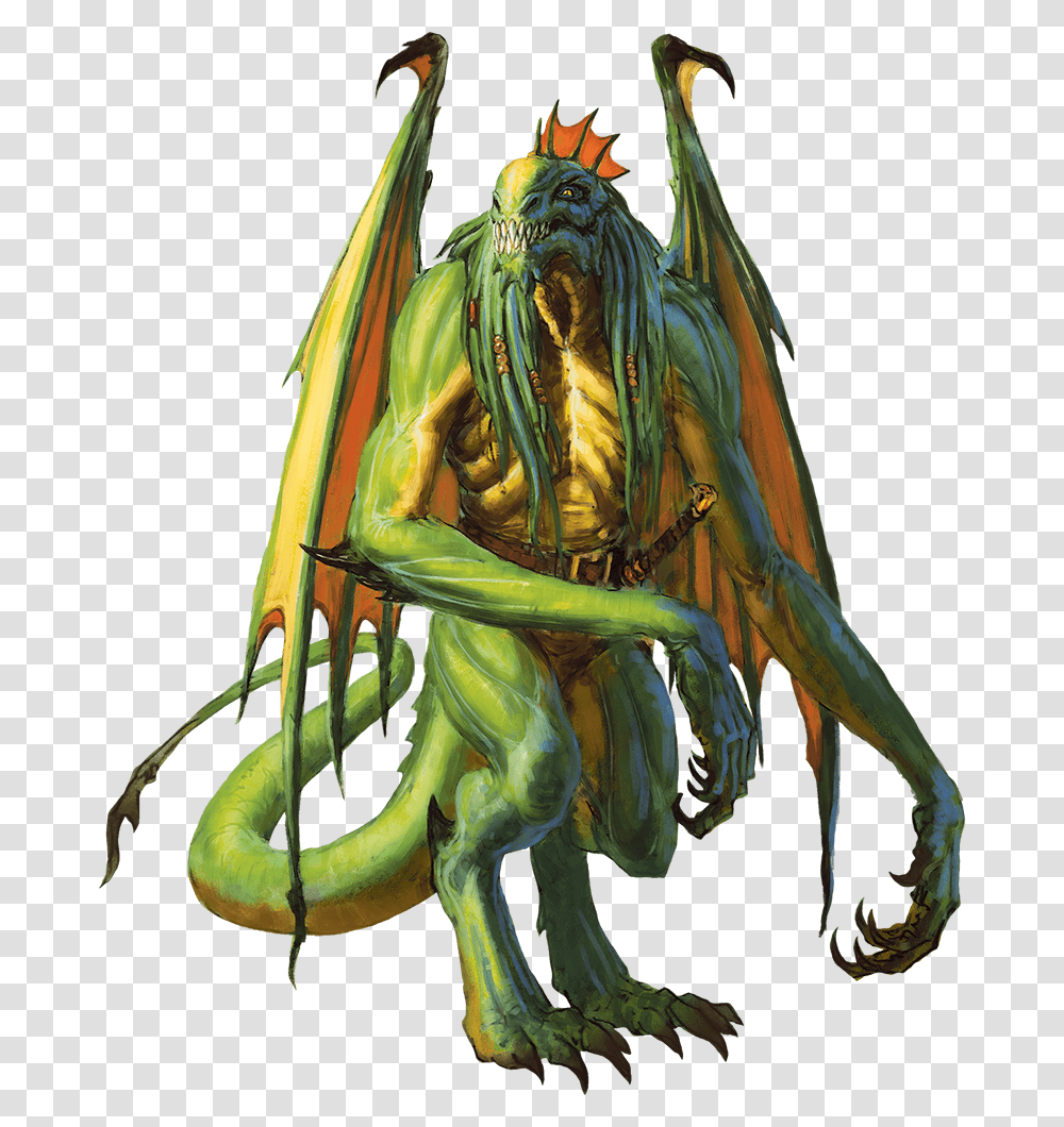 Dungeons And Dragons Abishai, Statue, Sculpture, Ornament Transparent Png