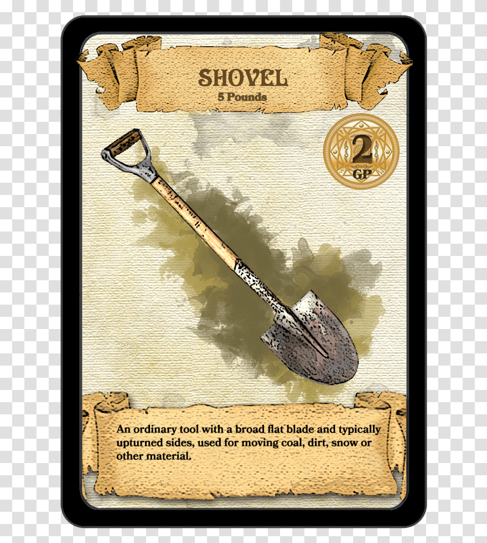 Dungeons And Dragons Carte, Tool, Shovel, Skateboard, Sport Transparent Png