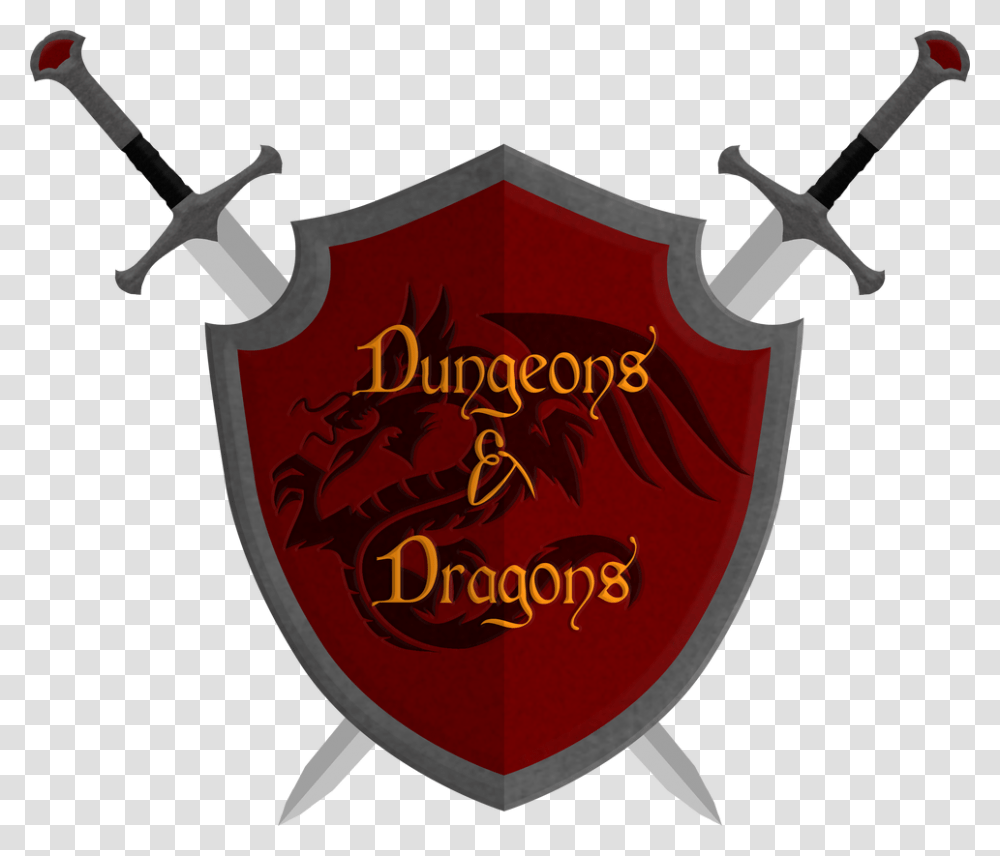 Dungeons And Dragons Logo, Armor, Weapon, Weaponry, Sword Transparent Png
