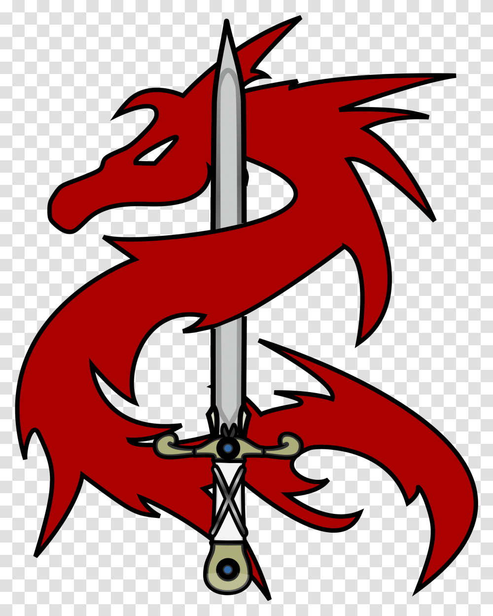Dungeons Dragons Dragon Tattoo Photo Download, Weapon, Weaponry, Symbol, Emblem Transparent Png