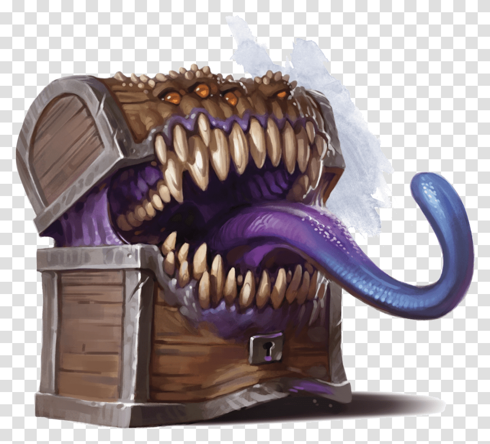 Dungeons & Dragon's Mimic Background Imgur Mimic Dungeons And Dragons, Dinosaur, Reptile, Animal Transparent Png