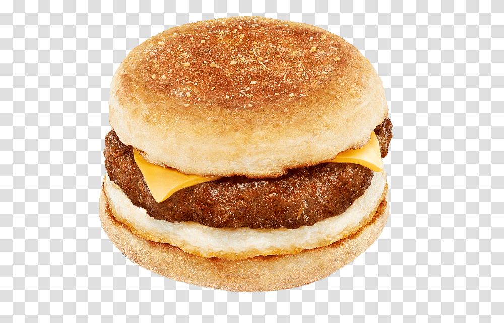 Dunkin Beyond Sausage Sandwich, Burger, Food, Bun, Bread Transparent Png