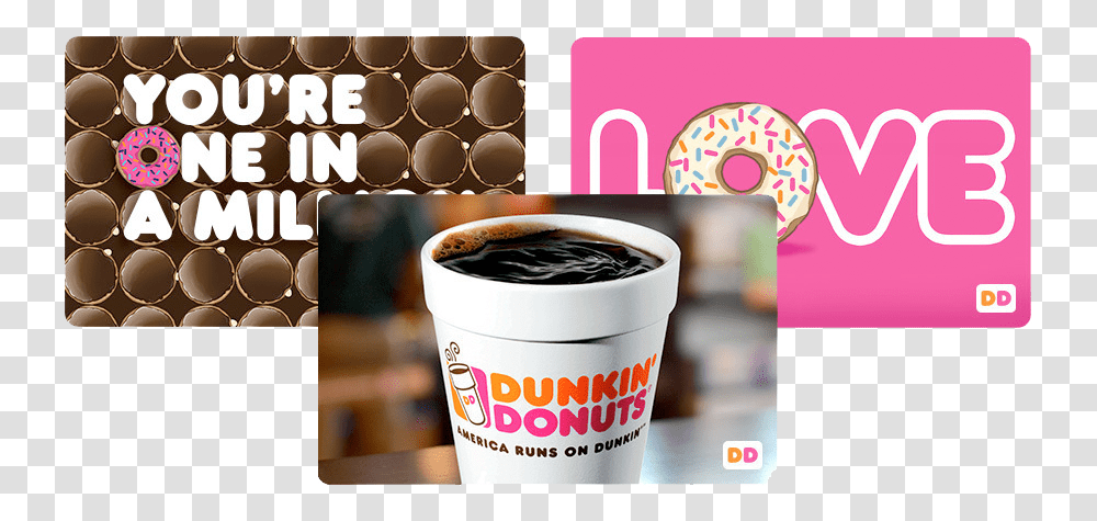 Dunkin Donuts Business Card, Coffee Cup, Espresso, Beverage, Drink Transparent Png