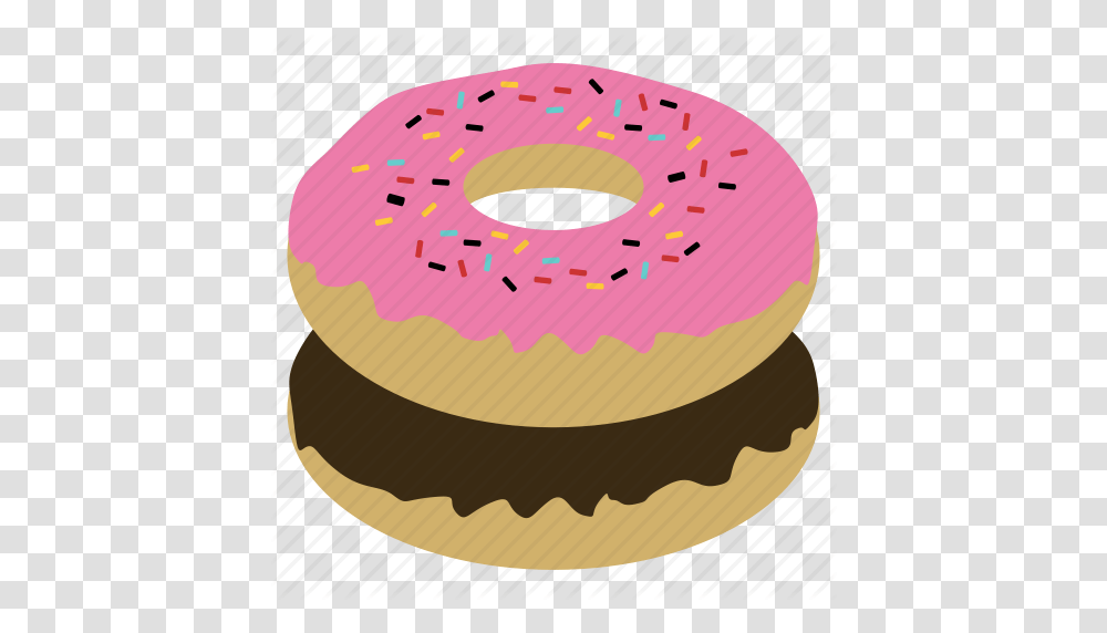 Dunkin Donuts Clipart Icon, Pastry, Dessert, Food, Birthday Cake Transparent Png