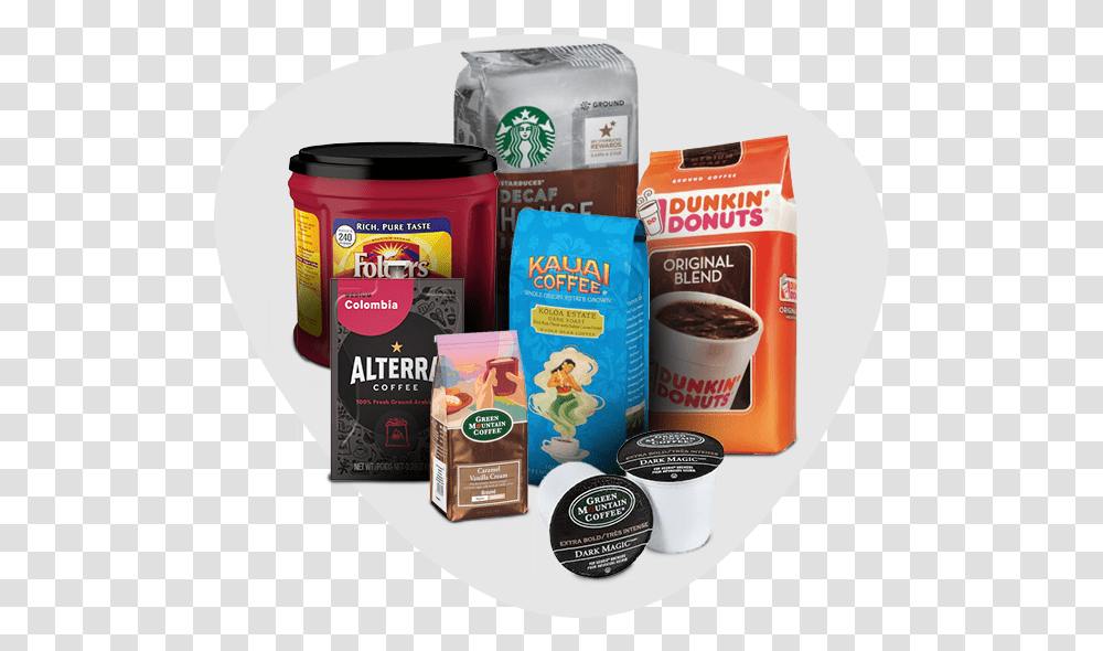 Dunkin Donuts Coffee, Coffee Cup, Food, Dessert, Box Transparent Png
