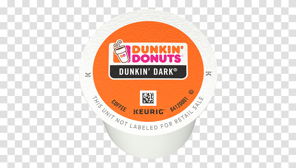 Dunkin Donuts, Label, Food, QR Code Transparent Png