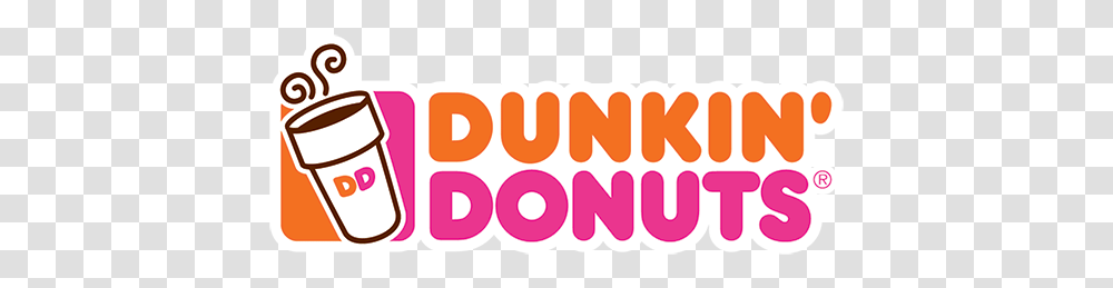 Dunkin Dunkin Donuts Logo Small, Label, Word Transparent Png