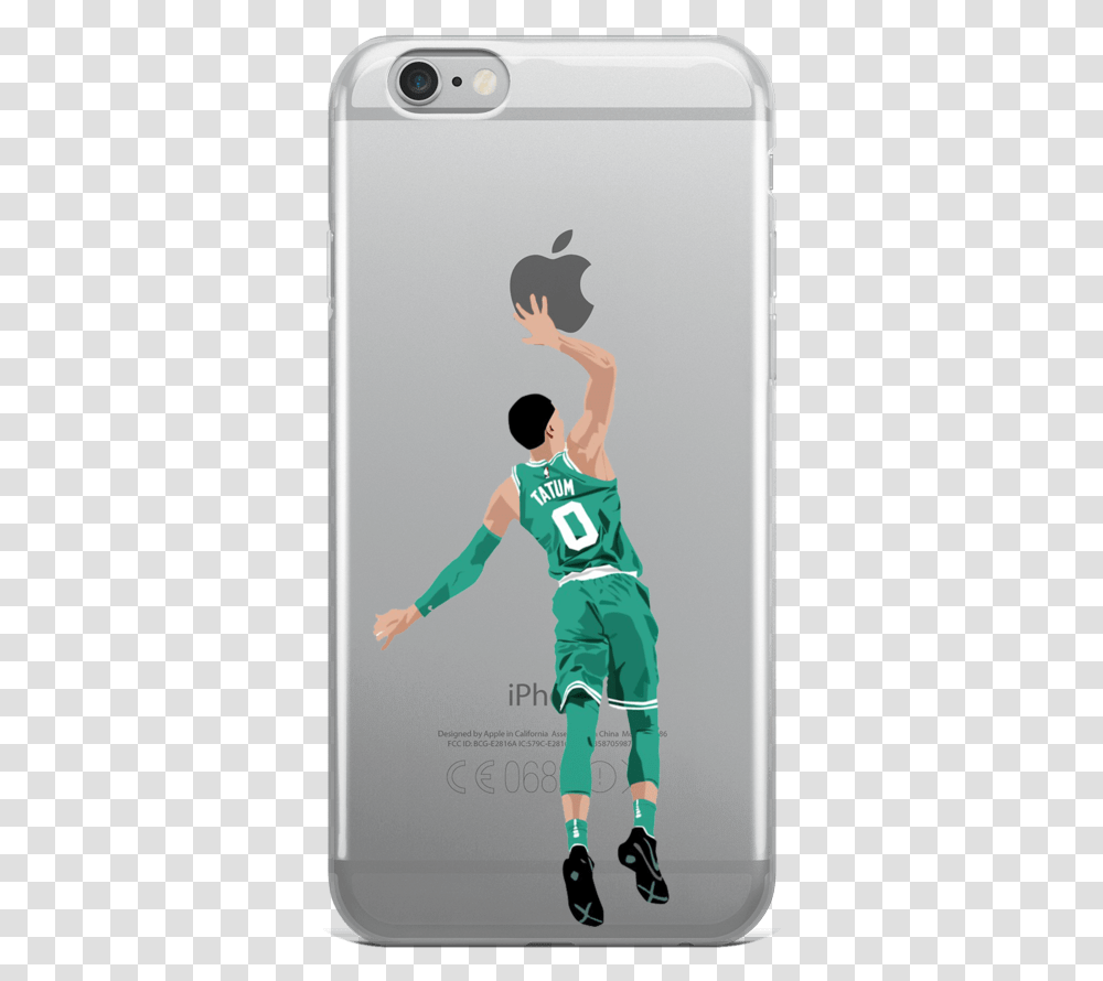 Dunking Apple Phone Case, Person, Human, People, Mobile Phone Transparent Png