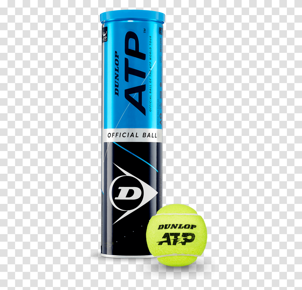 Dunlop Atp Official Dunlop Atp Tennis Balls, Sport, Sports, Aluminium, Tin Transparent Png