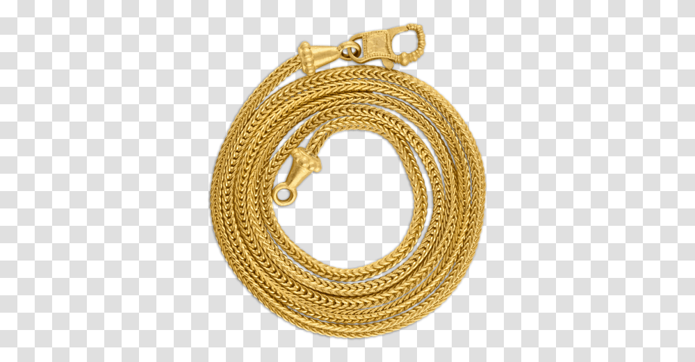 Duo Loop In Loop Chain Locket, Rug, Gold, Pendant Transparent Png