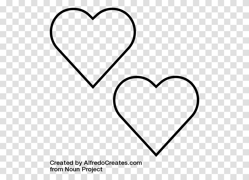 Duo Two Hearts Icon Heart, Gray, World Of Warcraft Transparent Png