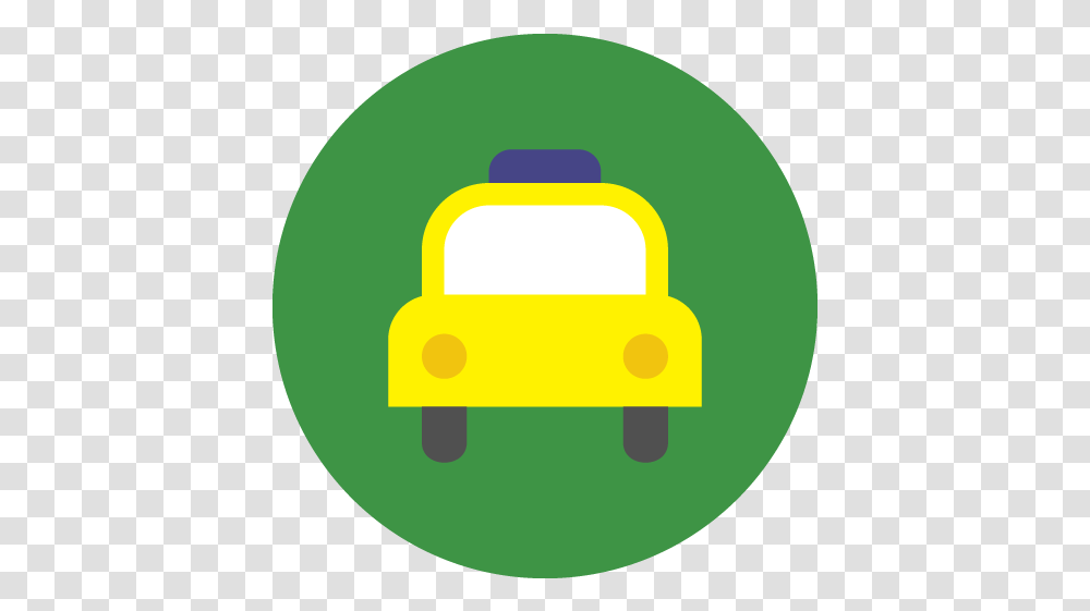 Duolingo Y Uber Al Carnaval De Ro Taxi Circle Icon Round Taxi Icon, Lock, Security, Combination Lock Transparent Png