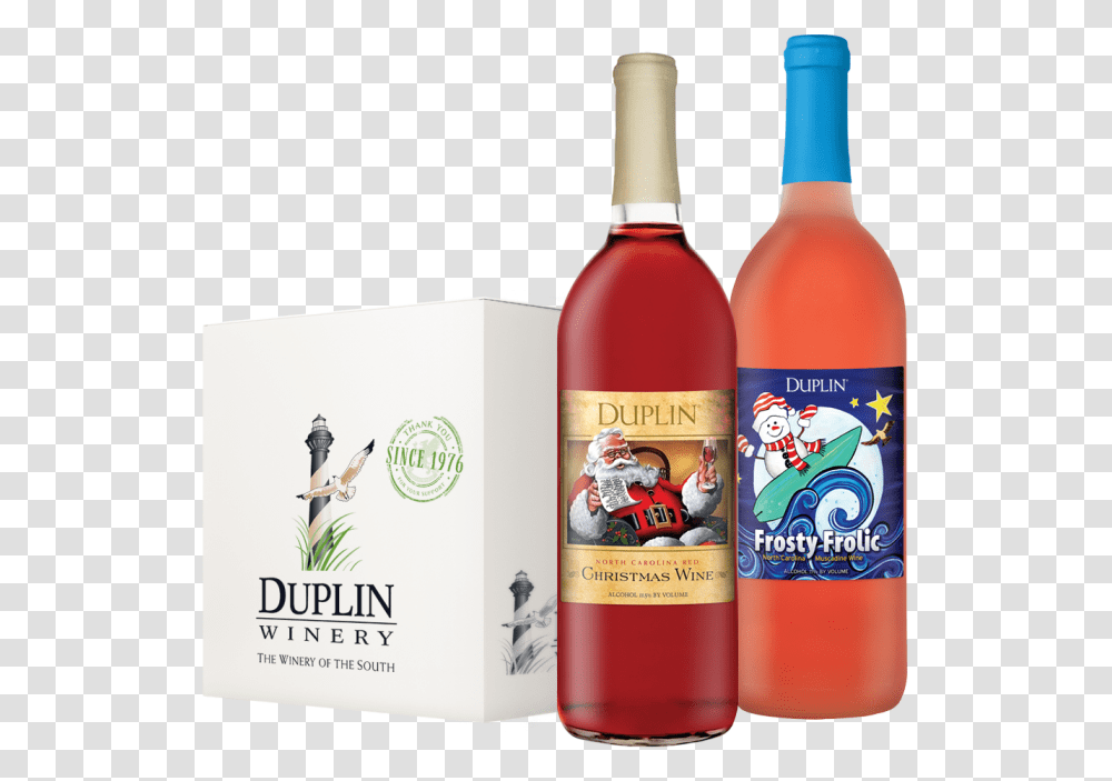 Duplin Wine Frosty, Alcohol, Beverage, Drink, Bottle Transparent Png