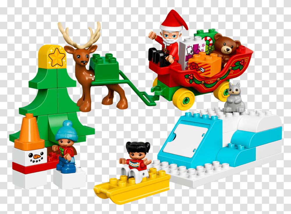 Duplo Santa's Winter Holiday, Crowd, Jigsaw Puzzle Transparent Png
