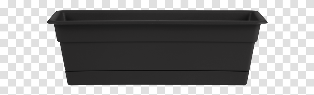 Dura Cotta Window Box In Black Drawer, Mailbox, Screen, Electronics Transparent Png