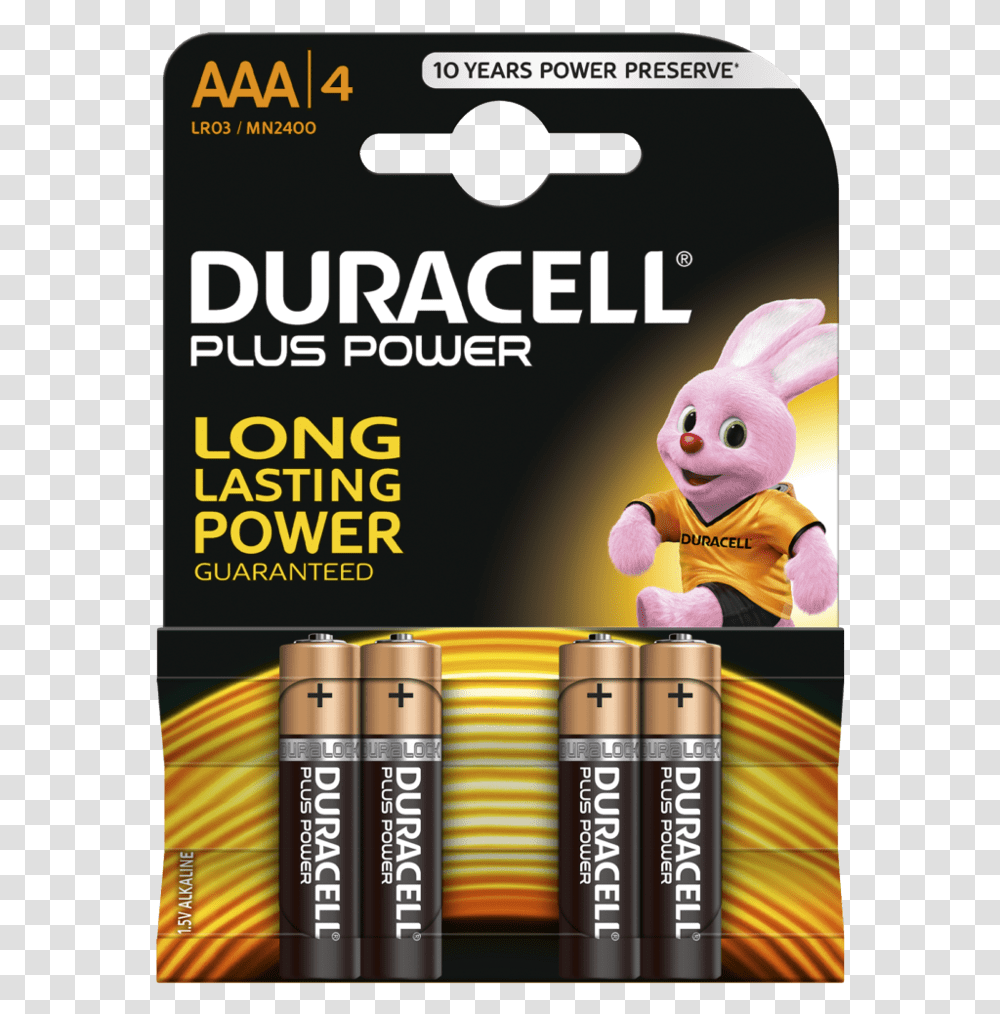 Duracell Plus Power Aaa, Toy, Advertisement, Poster, Flyer Transparent Png