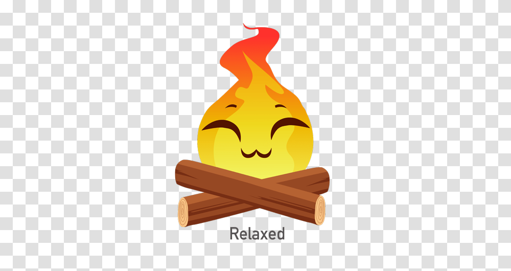 Duraflame Fire Emoji Feeling Relaxed Too Cool Not To Share, Candle Transparent Png