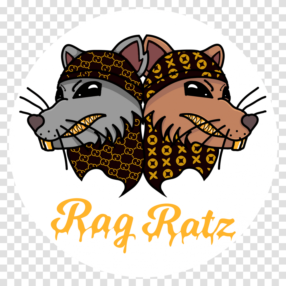 Durags Rag Ratz Big, Label, Text, Symbol, Logo Transparent Png