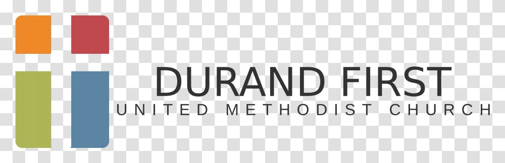 Durand First United Methodist Church Black And White, Alphabet, Word Transparent Png
