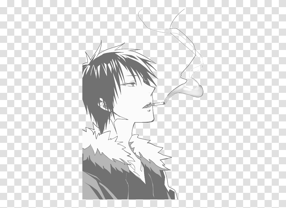 Durarara Manga And Anime Image Izaya Orihara Smoke, Comics, Book, Apparel Transparent Png