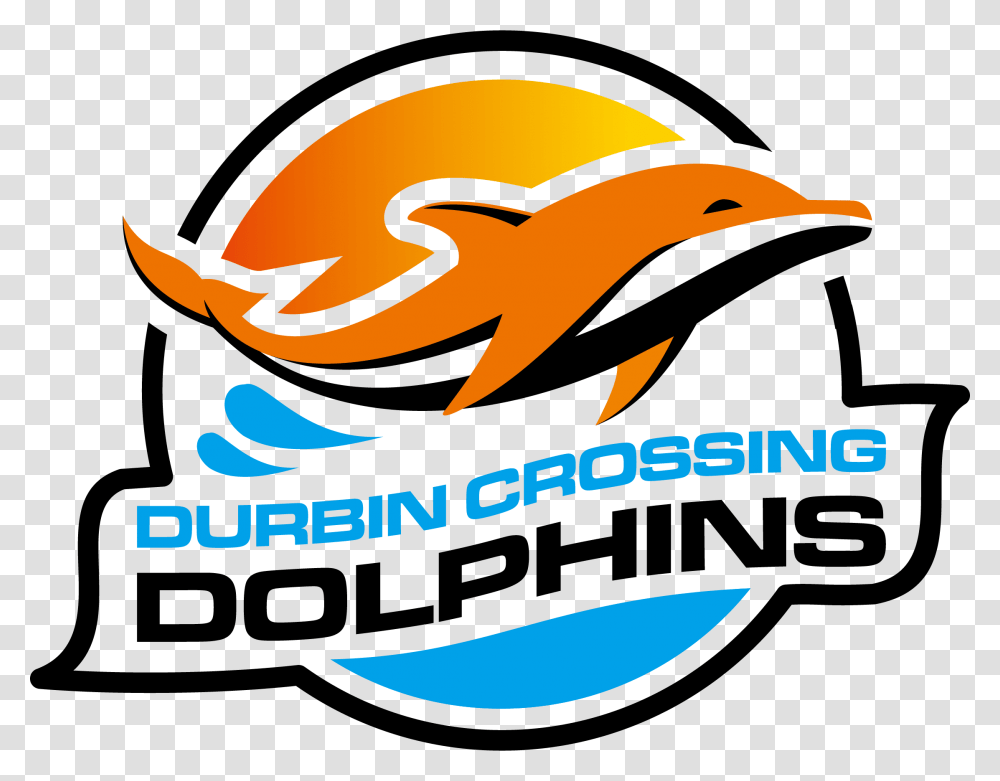 Durbin Crossing Dolphins Logo Fuel Gas, Label, Sticker Transparent Png