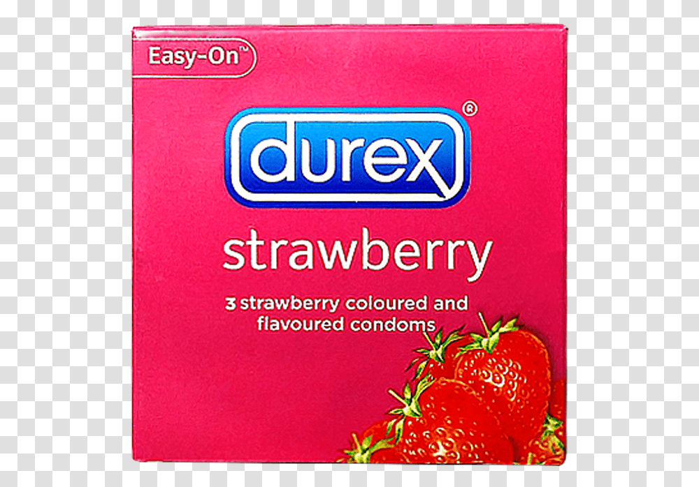 Durex, Plant, Food, Strawberry, Fruit Transparent Png