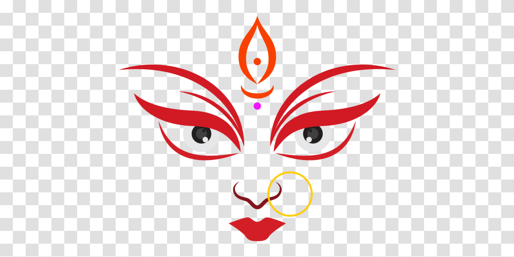 Durga Ma Maa Durga Hd, Mask, Modern Art Transparent Png