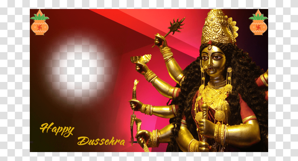 Durga, Moon, Furniture, Figurine, Bronze Transparent Png