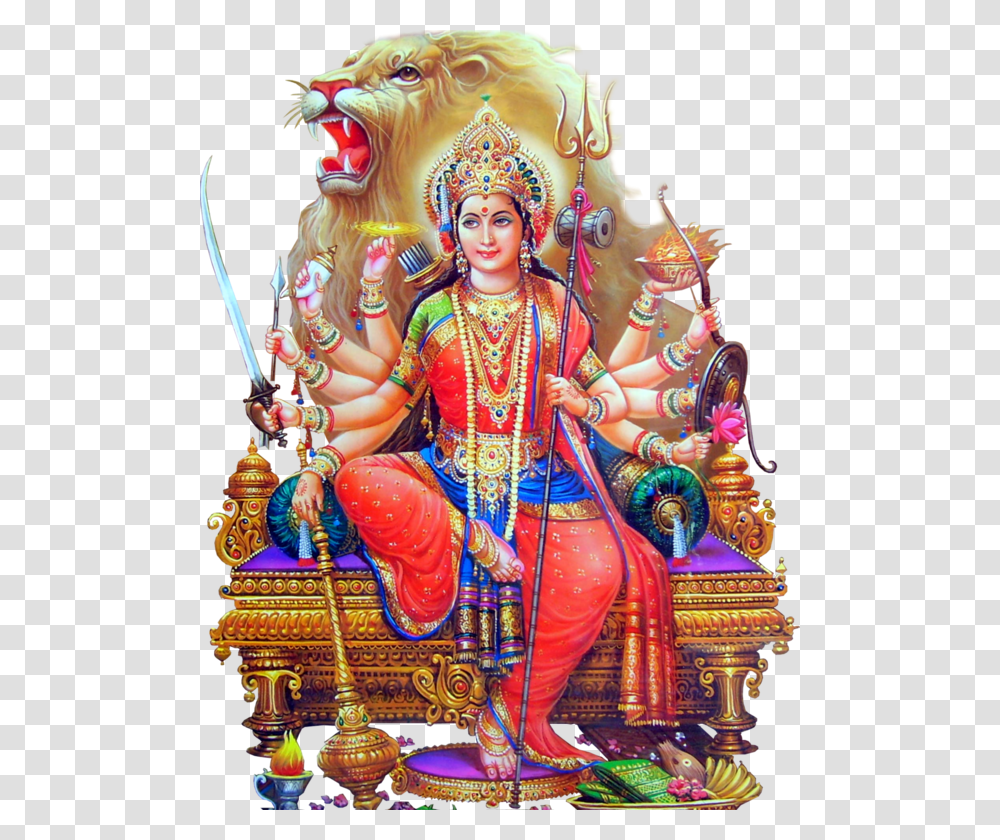 Durga Puja Durga Navaratri Mythology Carnival, Architecture, Building, Person, Festival Transparent Png