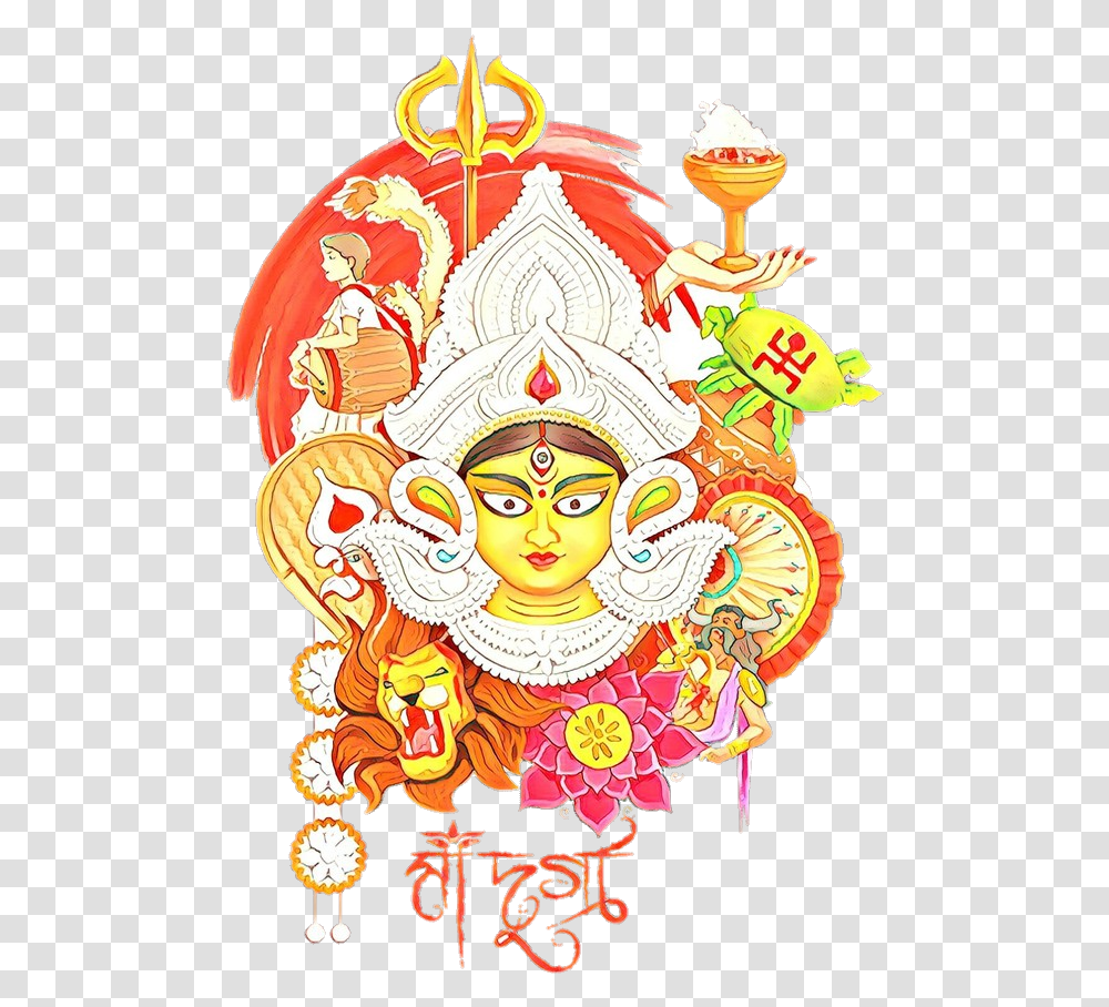 Durga Puja Vector, Person, Crowd, Festival, Carnival Transparent Png