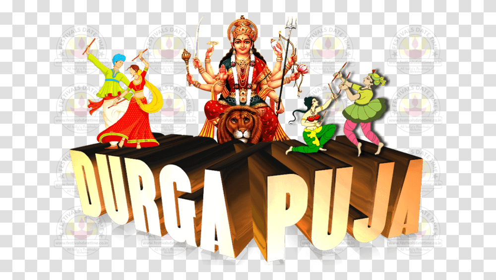 Durga Puja Wa Happy Durga Puja, Person, Leisure Activities, Performer, Dance Pose Transparent Png