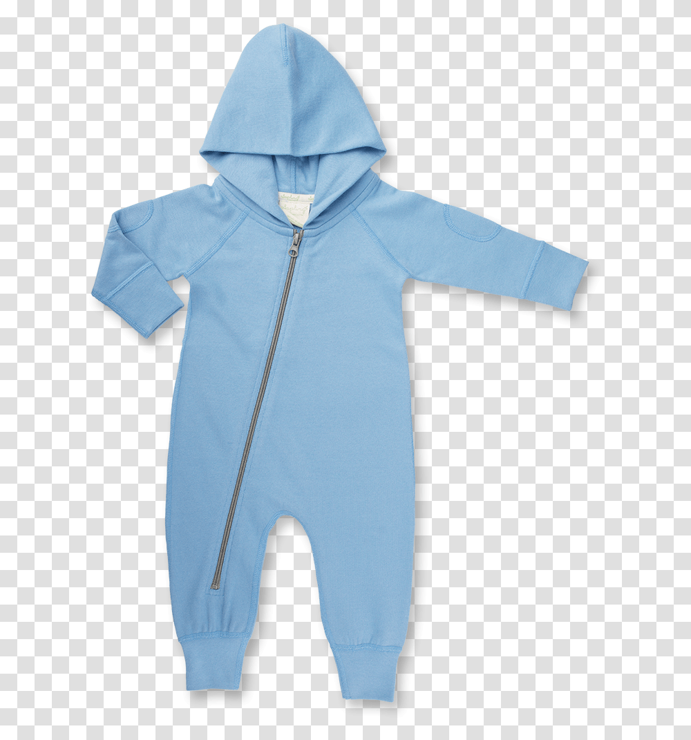 Dusk Blue Winter Zipsuit Hoodie, Apparel, Sweatshirt, Sweater Transparent Png