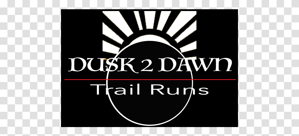 Dusk To Dawn Trail Race Circle, Logo, Label Transparent Png