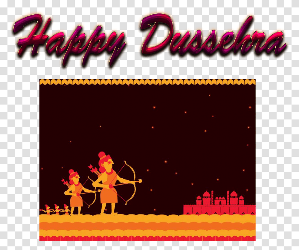 Dussehra Illustration, Person, Human, Leisure Activities, Circus Transparent Png