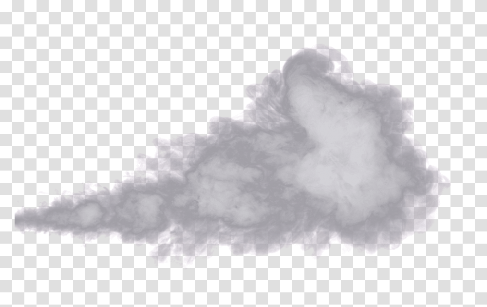 Dust Cloud Drawing Smoke Cloud Background, Nature, Outdoors, Weather, Cumulus Transparent Png