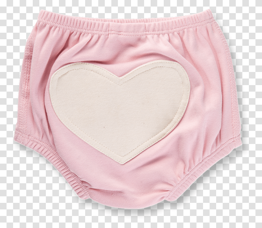 Dusty Pink Heart Bloomers Briefs, Diaper, Clothing, Apparel, Underwear Transparent Png