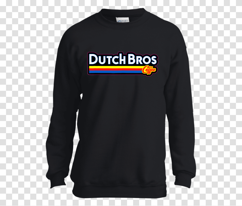 Dutch Bros Coffee Logo Shirt Pc90y Port Guns Christmas Tree Shirt, Sleeve, Clothing, Apparel, Long Sleeve Transparent Png