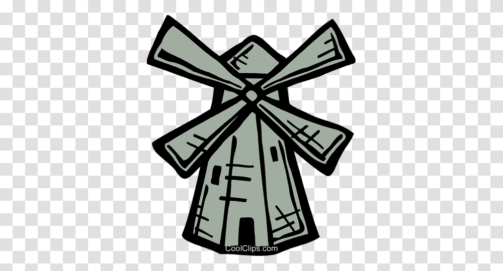 Dutch Windmill Royalty Free Vector Clip Art Illustration, Number, Emblem Transparent Png