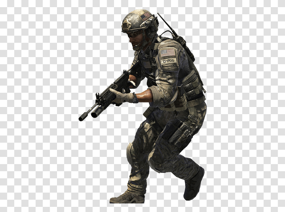 Duty Modern Warfare, Helmet, Person, Gun Transparent Png