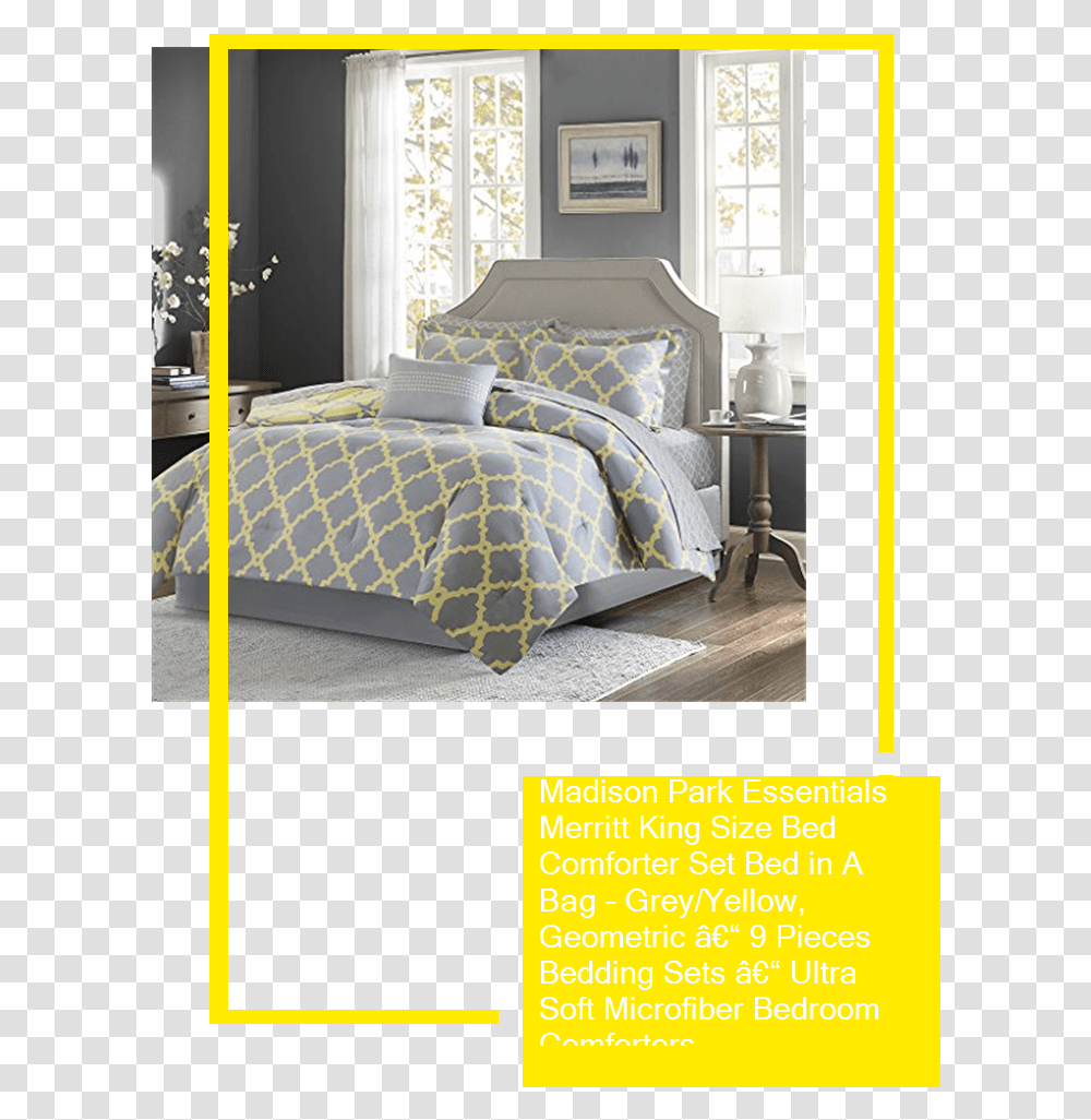 Duvet Cover Navy Blue Geometric, Furniture, Bedroom, Indoors, Interior Design Transparent Png