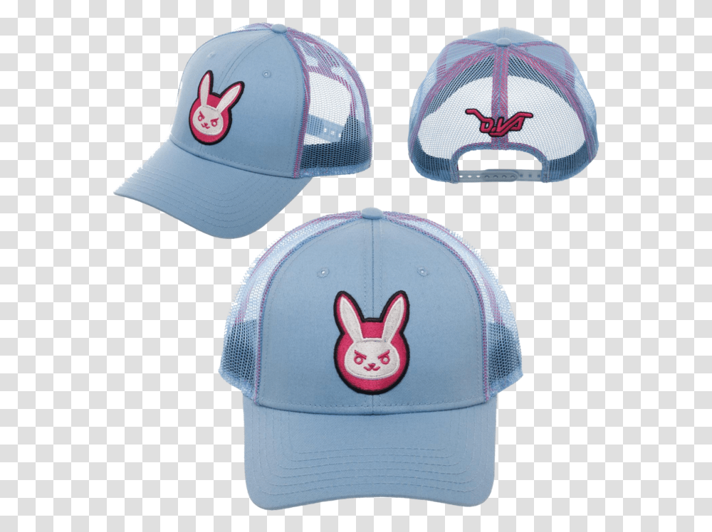 Dva Overwatch Meshback Adjustable Cap Bioworld Baseball Cap, Clothing, Apparel, Hat Transparent Png