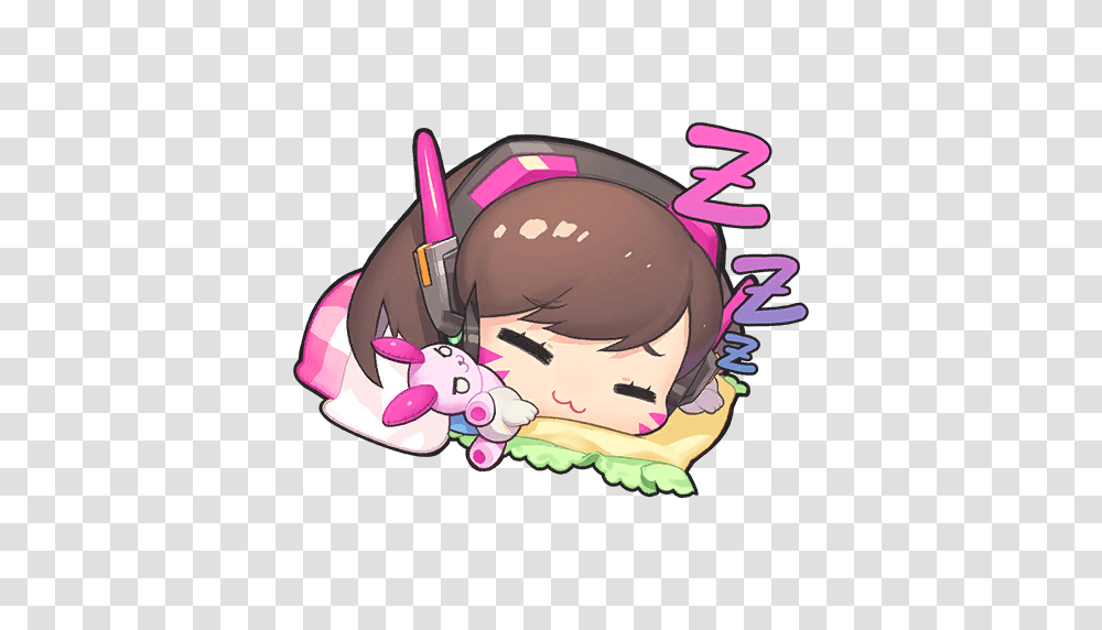 Dva Sleepy, Helmet, Apparel, Purple Transparent Png