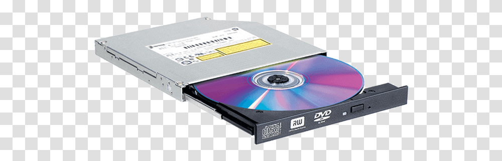 Dvd 8x Cd 24x Dvd Disc Burner Slim Optical Napd Dvd Rom, Disk, Electronics, Cd Player Transparent Png